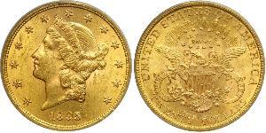 20 Dollar USA (1776 - ) Gold 