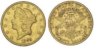 20 Dollar USA (1776 - ) Gold 