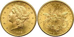 20 Dollar USA (1776 - ) Gold 