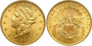 20 Dollar USA (1776 - ) Gold 