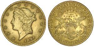 20 Dollar USA (1776 - ) Gold 