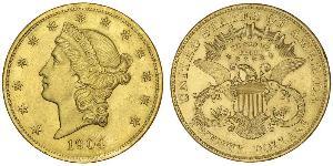 20 Dollar USA (1776 - ) Gold 