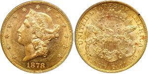 20 Dollar USA (1776 - ) Gold 