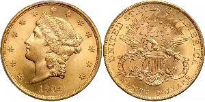 20 Dollar USA (1776 - ) Gold 