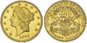 20 Dollar USA (1776 - ) Gold 