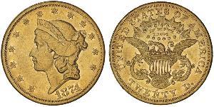 20 Dollar USA (1776 - ) Gold 