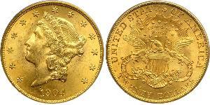 20 Dollar USA (1776 - ) Gold 