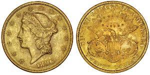 20 Dollar USA (1776 - ) Gold 