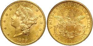 20 Dollar USA (1776 - ) Gold 