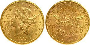 20 Dollar USA (1776 - ) Gold 