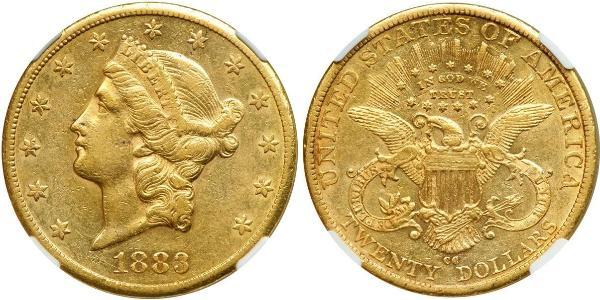 20 Dollar USA (1776 - ) Gold 