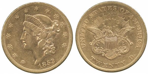20 Dollar USA (1776 - ) Gold 