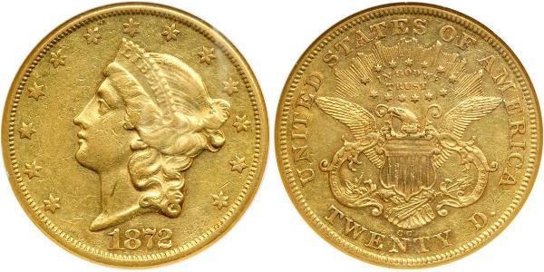 20 Dollar USA (1776 - ) Gold 