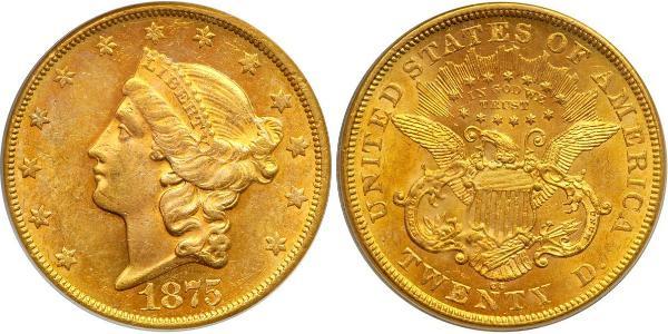 20 Dollar USA (1776 - ) Gold 