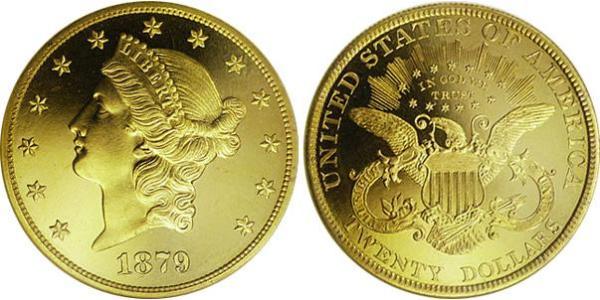 20 Dollar USA (1776 - ) Gold 