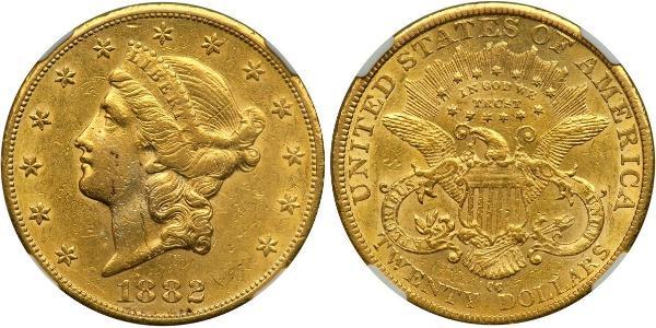 20 Dollar USA (1776 - ) Gold 