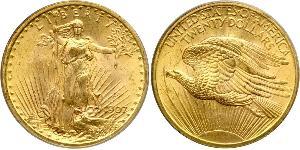 20 Dollar Vereinigten Staaten von Amerika (1776 - ) Gold 