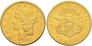 20 Dollar Vereinigten Staaten von Amerika (1776 - ) Gold 