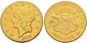 20 Dollar Vereinigten Staaten von Amerika (1776 - ) Gold 