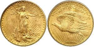 20 Dollar Vereinigten Staaten von Amerika (1776 - ) Gold 