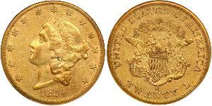 20 Dollar Vereinigten Staaten von Amerika (1776 - ) Gold 