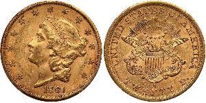 20 Dollar Vereinigten Staaten von Amerika (1776 - ) Gold 