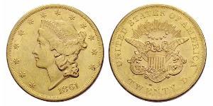 20 Dollar Vereinigten Staaten von Amerika (1776 - ) Gold 