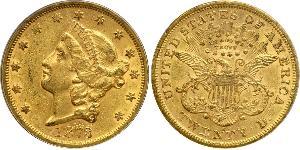 20 Dollar Vereinigten Staaten von Amerika (1776 - ) Gold 