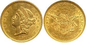 20 Dollar Vereinigten Staaten von Amerika (1776 - ) Gold 