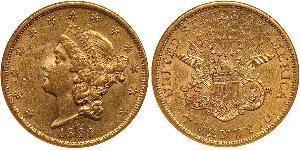20 Dollar Vereinigten Staaten von Amerika (1776 - ) Gold 
