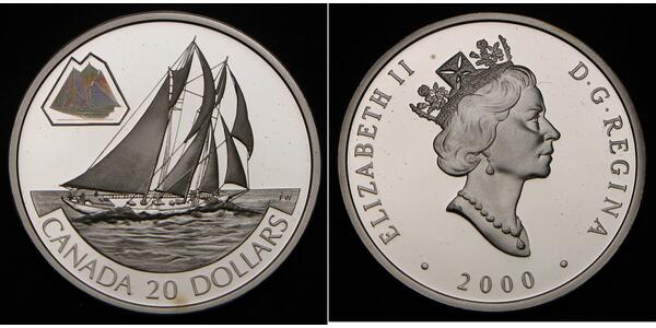 20 Dollar Canada Silver 