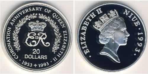 20 Dollar Niue Silver 