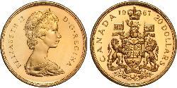 20 Dollar 加拿大 金 伊丽莎白二世 (1926-2022)