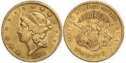 20 Dollar 美利堅合眾國 (1776 - ) 金 