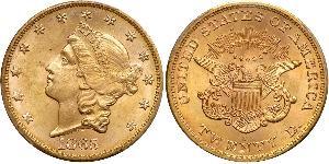 20 Dollar 美利堅合眾國 (1776 - ) 金 
