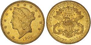 20 Dollar 美利堅合眾國 (1776 - ) 金 