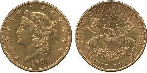 20 Dollar 美利堅合眾國 (1776 - ) 金 