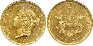 20 Dollar 美利堅合眾國 (1776 - ) 金 