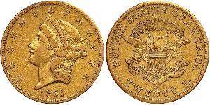 20 Dollar 美利堅合眾國 (1776 - ) 金 