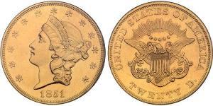 20 Dollar 美利堅合眾國 (1776 - ) 金 