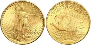 20 Dollar 美利堅合眾國 (1776 - ) 金 