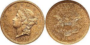 20 Dollar 美利堅合眾國 (1776 - ) 金 