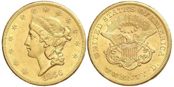 20 Dollar 美利堅合眾國 (1776 - ) 金 