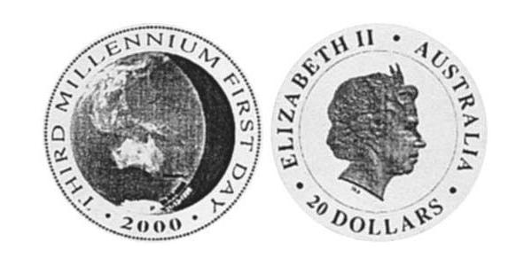 20 Dollar 澳大利亚 銀 伊丽莎白二世 (1926-2022)