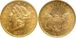 20 Dólar Estados Unidos de América (1776 - ) Oro 