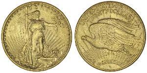 20 Dólar Estados Unidos de América (1776 - ) Oro 