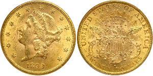 20 Dólar Estados Unidos de América (1776 - ) Oro 