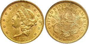 20 Dólar Estados Unidos de América (1776 - ) Oro 