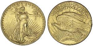 20 Dólar Estados Unidos de América (1776 - ) Oro 