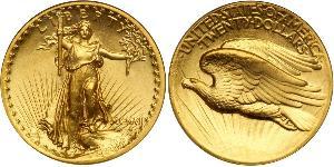 20 Dólar Estados Unidos de América (1776 - ) Oro 